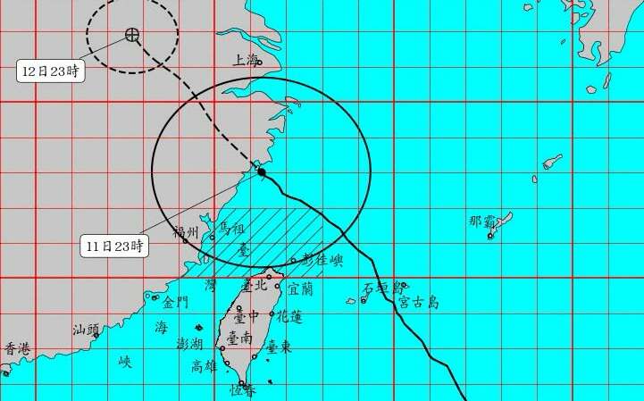 巴威減弱、暴風圈縮小!台灣本島正式脫離 中南部山區仍防豪雨