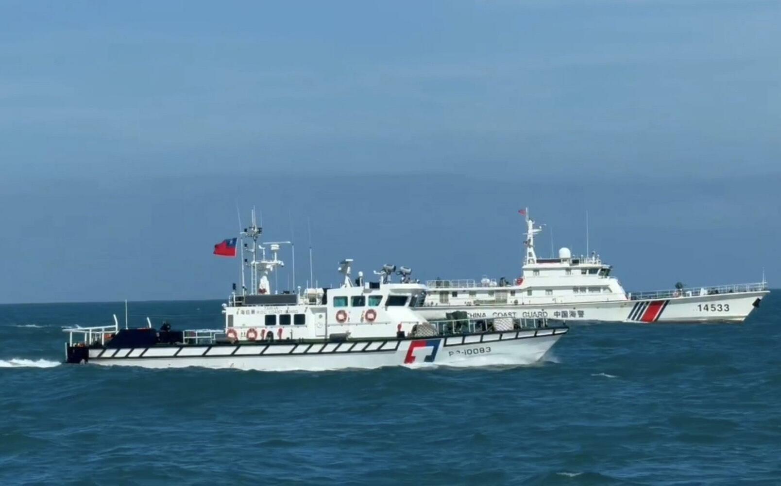 「巴威」剛走…中國4艘海警船即襲擾金門 海巡強勢驅離