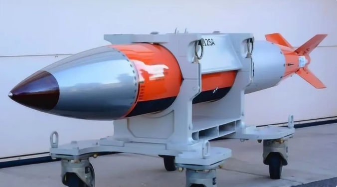 美國 B61-12 型核子航彈。 圖:翻攝自鳳凰網