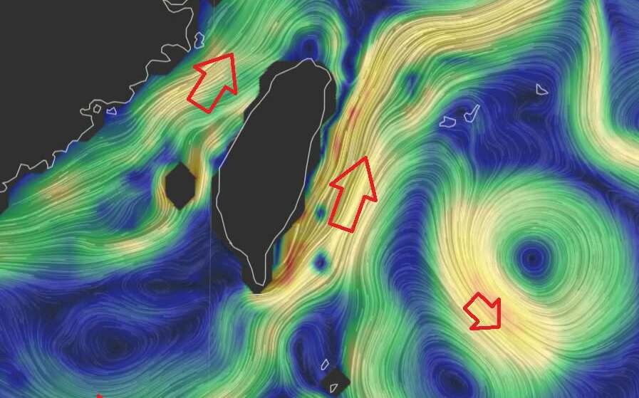 巴威颱風惹禍?中南部蚵棚直衝基隆 鄭明典:7/12後海流明顯增強