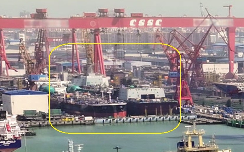 中國航艦「新奶媽」?美軍媒披露:廣東在建超「巨」補給艦
