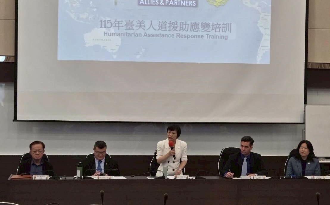 台美攜手強化人道援助應變量能 建立跨部門及國際協調機制