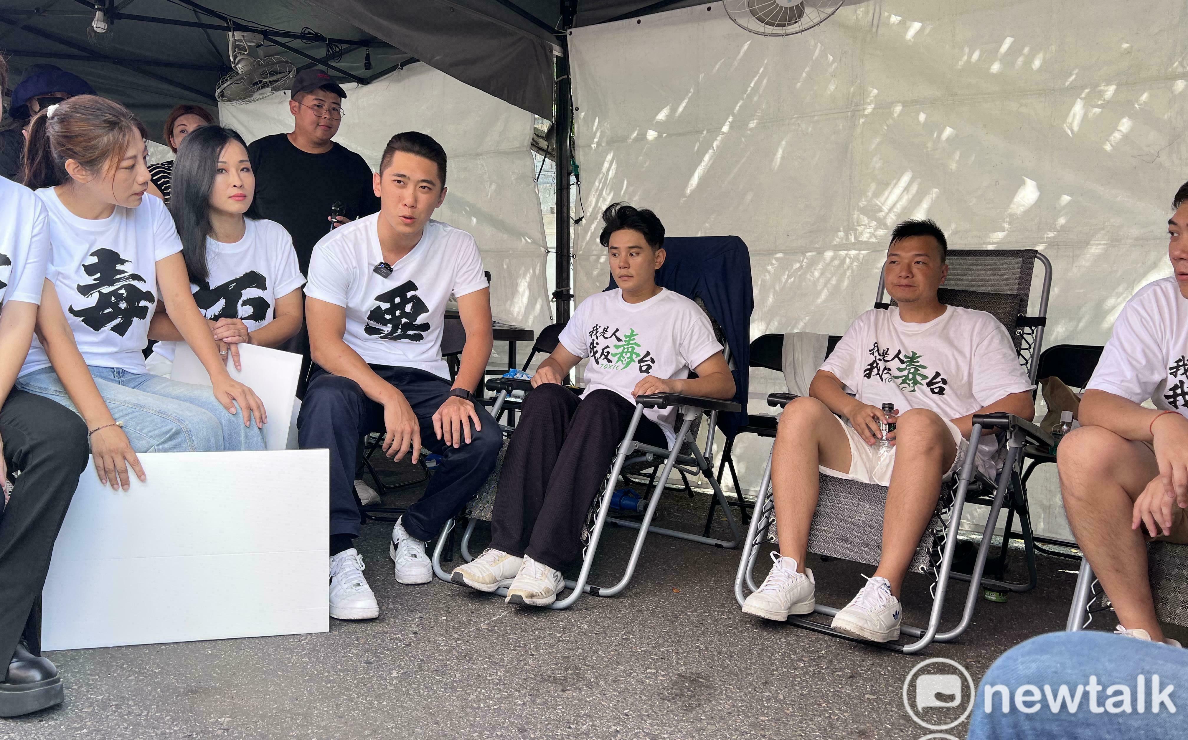 聲援藍青年軍反毒油絕食 民眾黨新北6參選人逼蘇巧慧表態