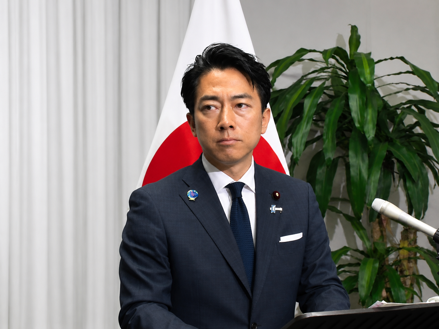  日本防衛大臣小泉進次郎談及是否擁核時，也曾表示應「無禁忌地討論所有政策」。 圖：翻攝自防衛省・自衛隊公式動画チャンネル【modchannel】 