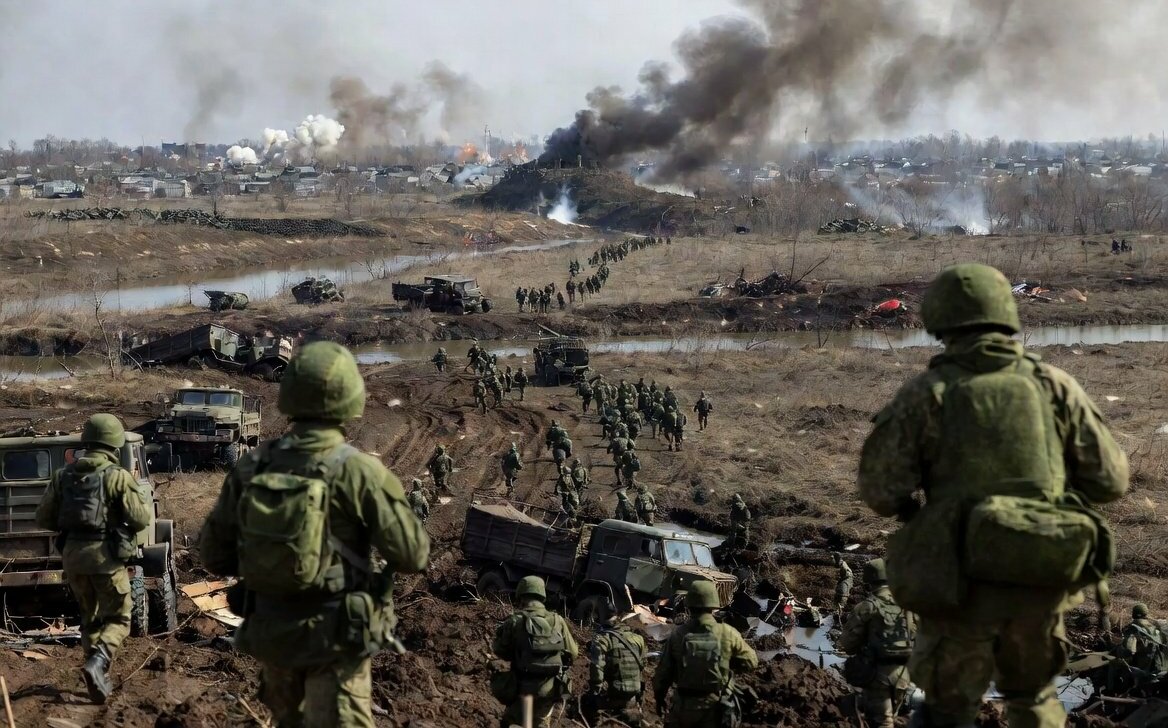 (影)9坦克、3火箭砲全毀! 數十戰車強攻頓涅茨克 俄軍裝甲縱隊遭重創
