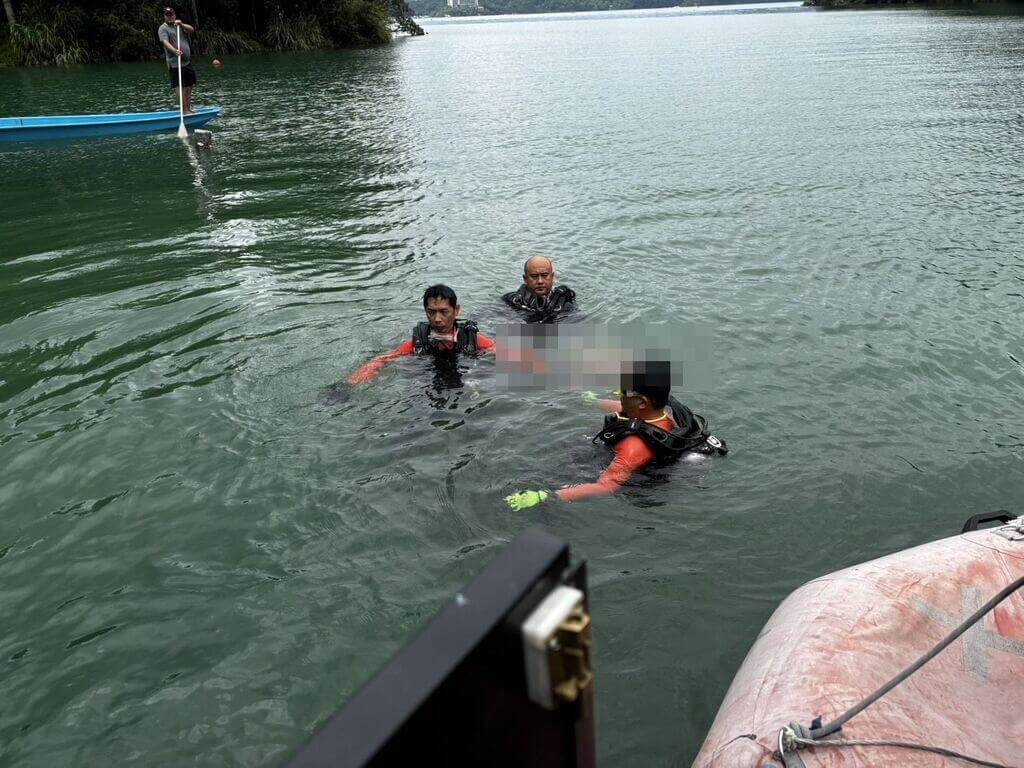 日月潭男大生溺水失蹤 南投消防局尋獲遺體
