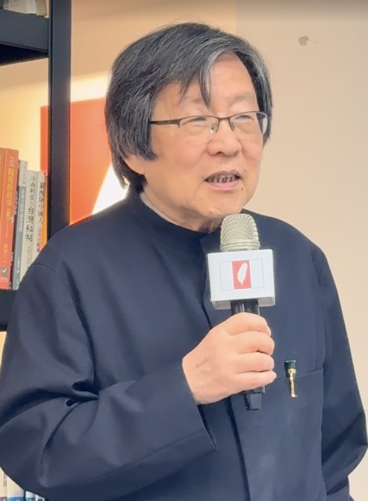  總統府資政邱義仁：在芝加哥唸書時，受到林茗顯諸多生活照顧，他形容林的一生：「他不在歷史，但會有很多朋友記住他。」 圖：獨盟提供 