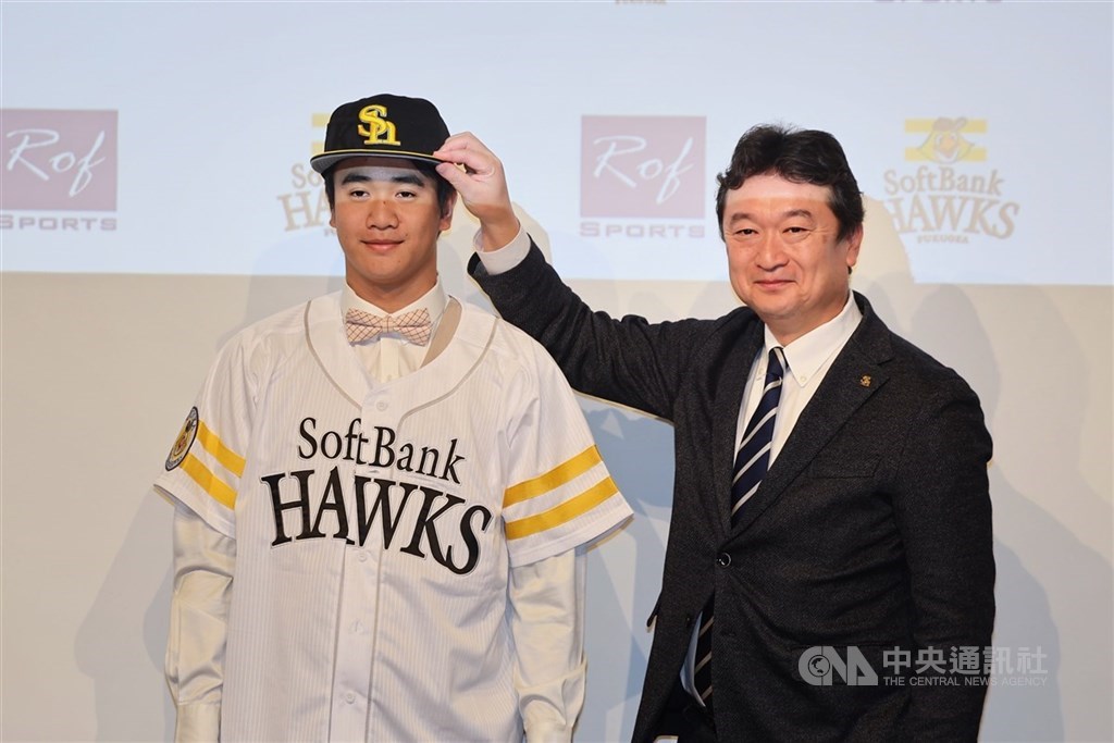 張峻瑋轉正式球員 目標設定日職一軍單季10勝