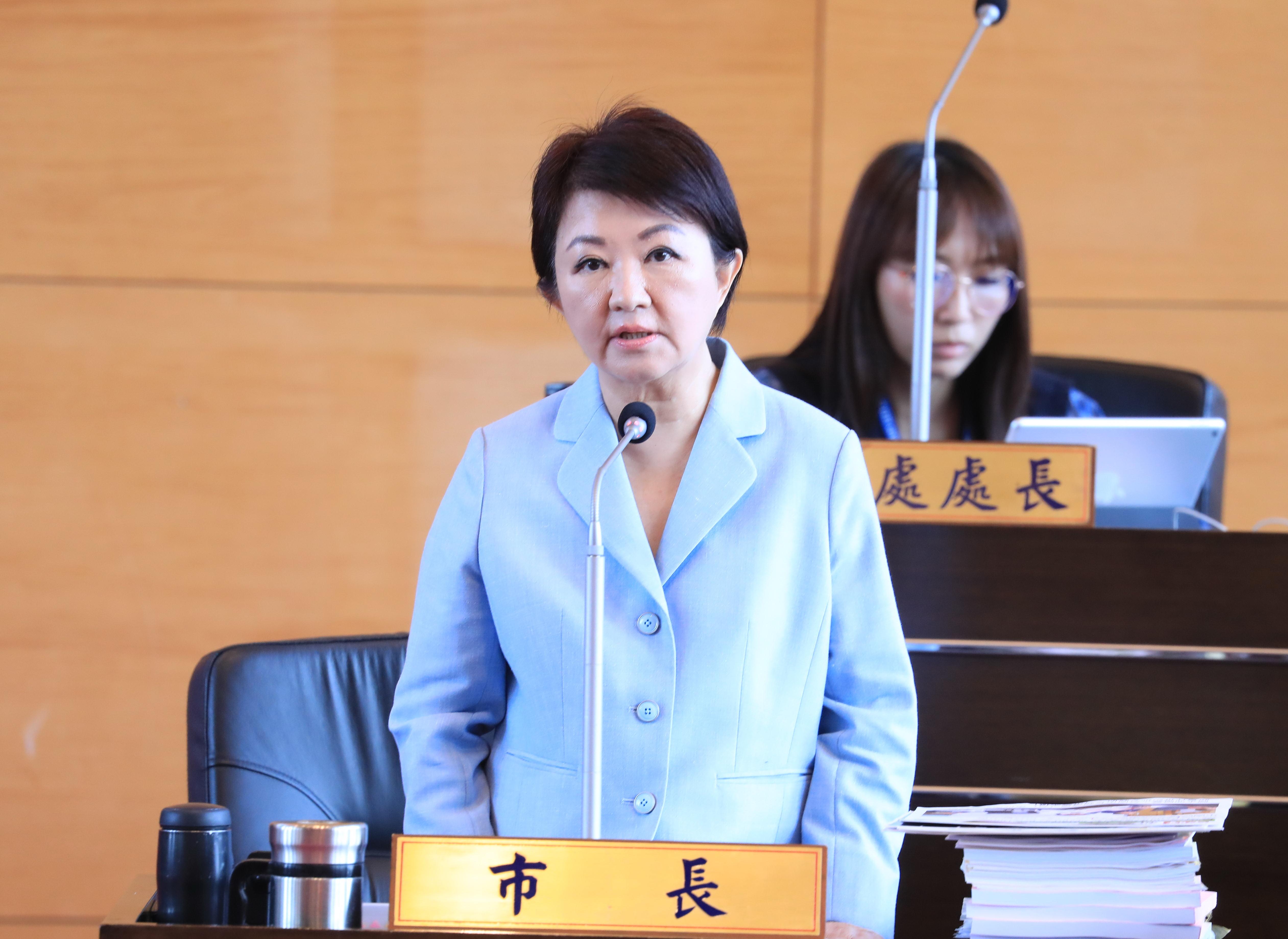  台中市長盧秀燕 圖：台中市政府/提供（資料照） 