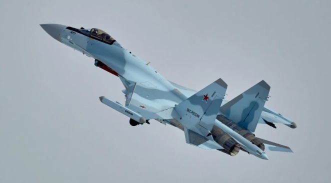  俄國Su-35戰機。 圖 : 翻攝自零度Military 