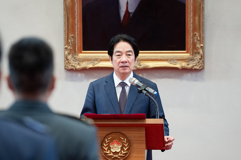  總統賴清德在本月28日熊本強震發生後，就在Ｘ上以中日兩語表達對熊本地震之關切。 圖：總統府提供（資料照） 
