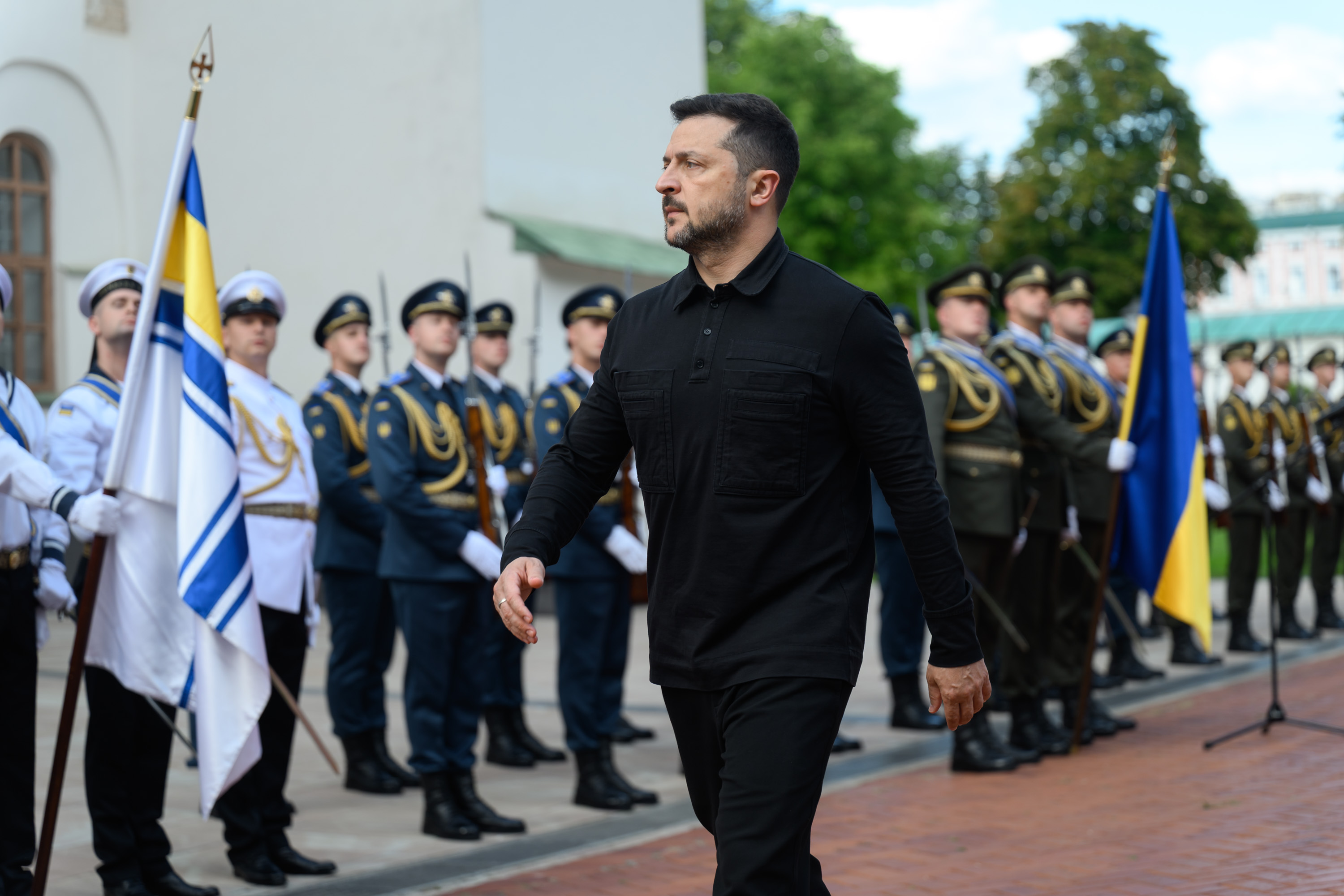  烏克蘭總統澤連斯基。 圖：翻攝自@ZelenskyyUa X 
