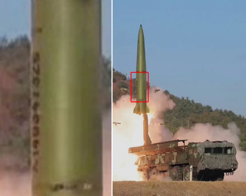  俄軍在近日的空襲行動中，可能使用了北韓製造的 KN-23 彈道飛彈。 圖:翻攝自 X @NOELreports 