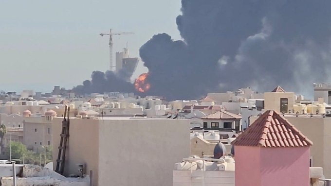  伊朗轟炸美軍駐約旦基地，成為再度挑起新一波中東戰火的導火線。 圖:翻攝自 X @MahmoudianArman 