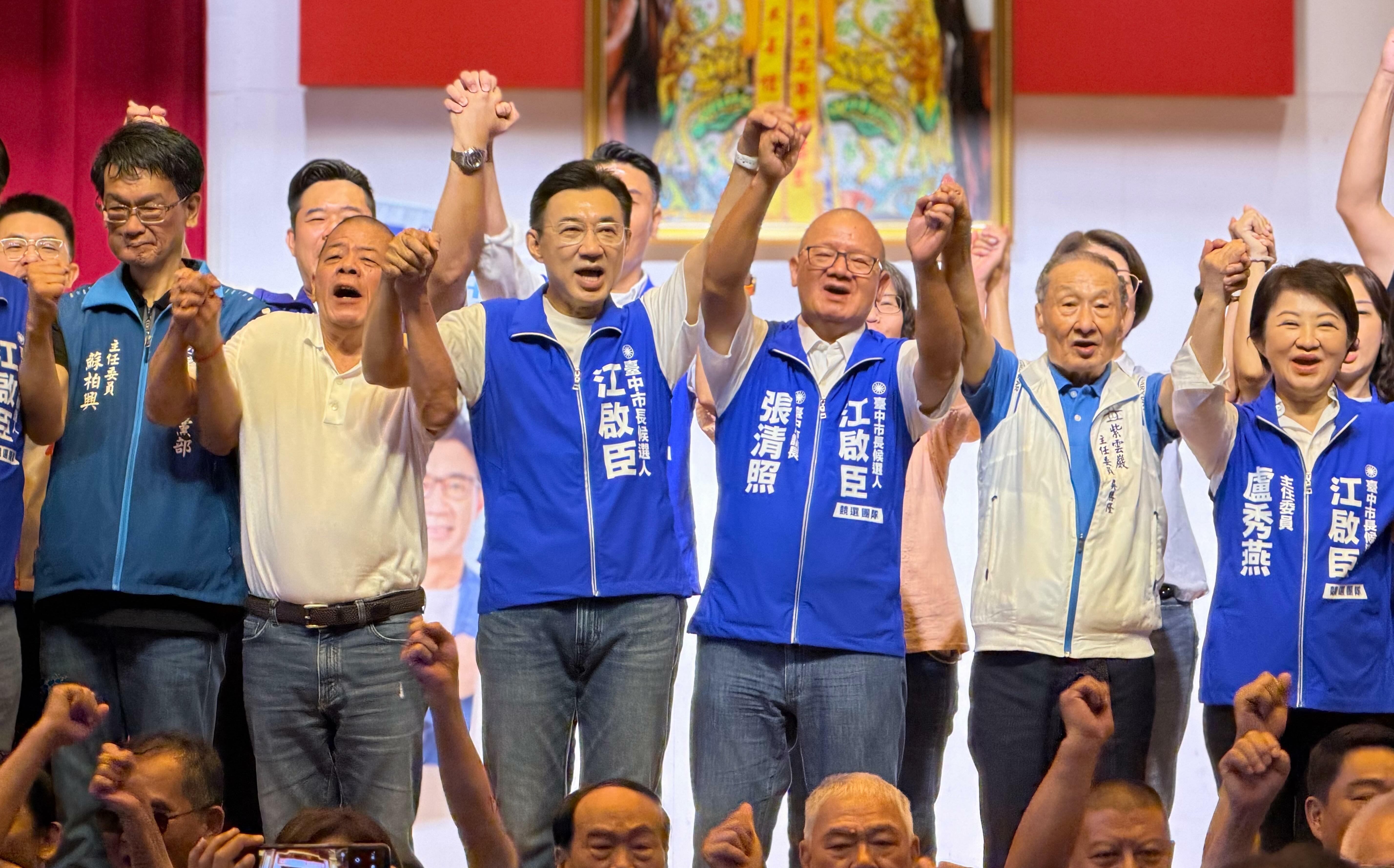 (影)江啟臣發表海線藍圖 喊出打造國際新台中