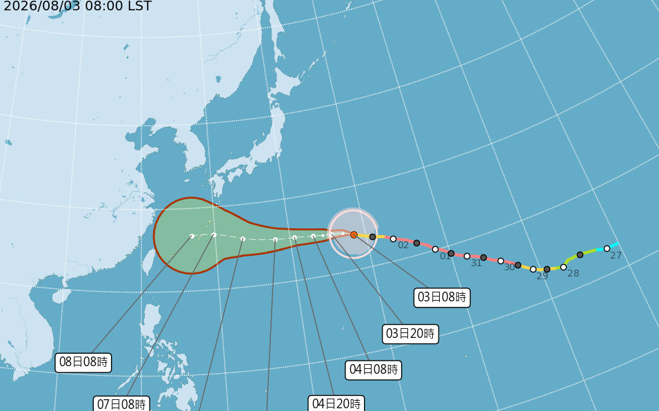 TD15未成颱 雙颱共存破滅!「白海豚」颱風父親節逼近台灣