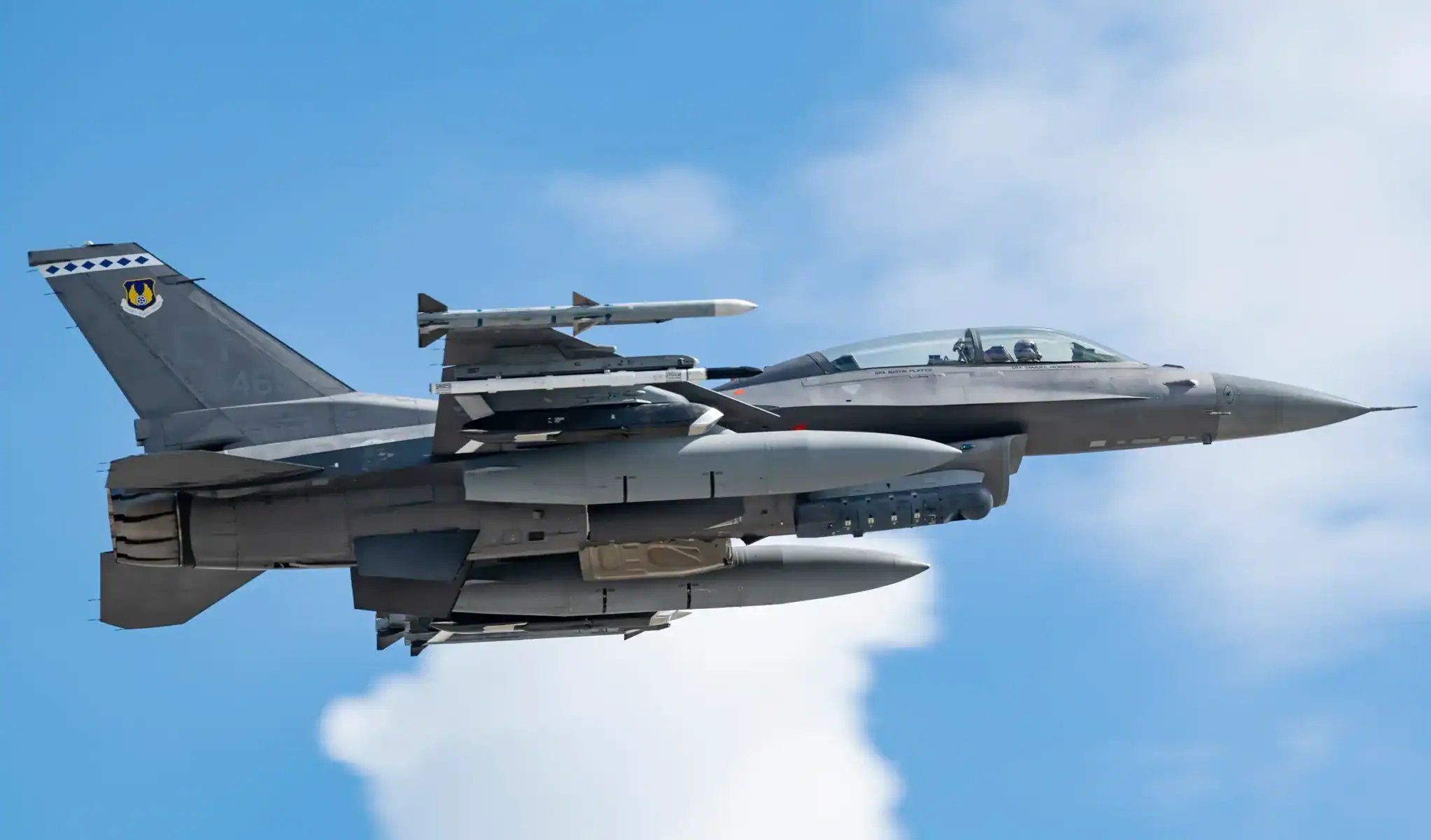 F-16戰鬥機在烏俄戰爭中屢創戰功，是烏克蘭在空中的重要利器。 圖：翻攝自 X @Mylovanov 