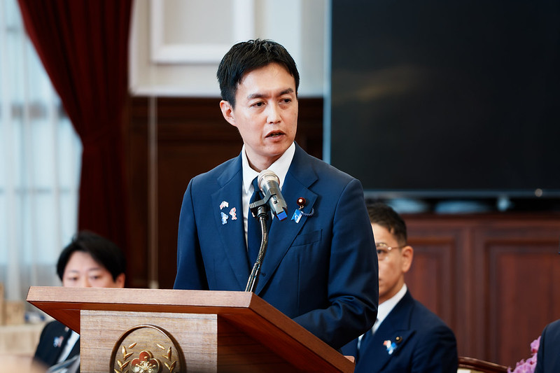  日本眾議員平沼正二郎 圖：總統府提供 