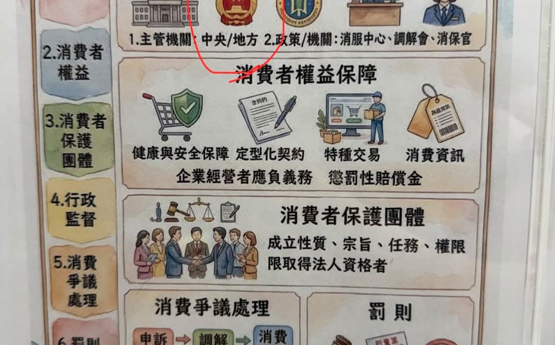 (影)中市府文宣驚見疑似中國國徽 周永鴻:螺絲鬆了、審核機制失靈