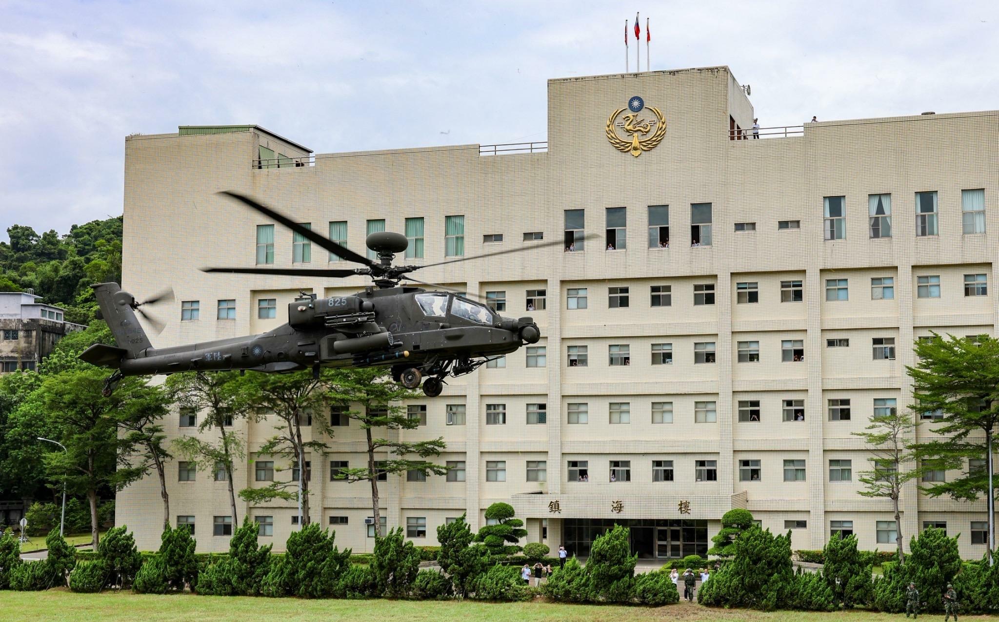 阿帕契飛進海巡署!漢光42號演練「分散部署」驗證平戰轉換