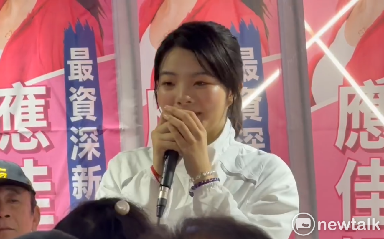 應佳妤競總今成立 韓國瑜、蔣萬安贈花籃祝福