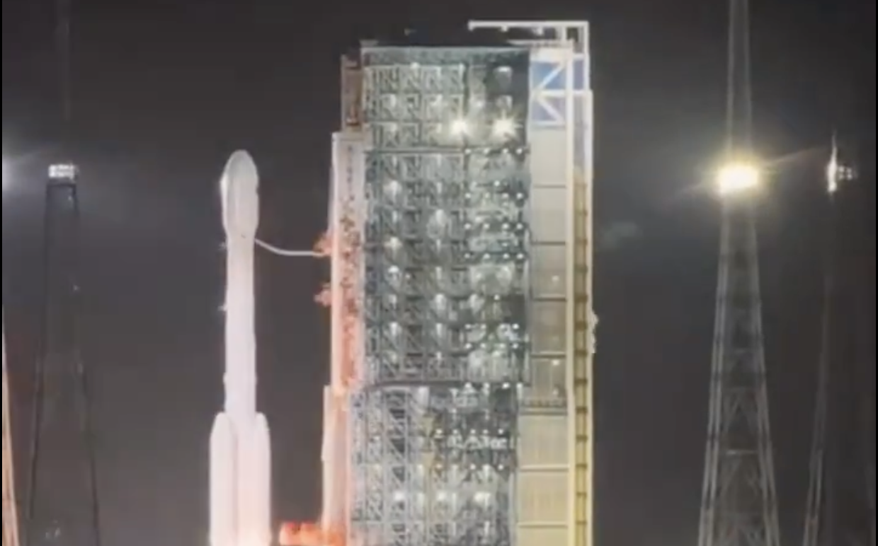 (影)長征七號改火箭文昌升空85秒爆炸! 疑結構失效釀軍事衛星全毀
