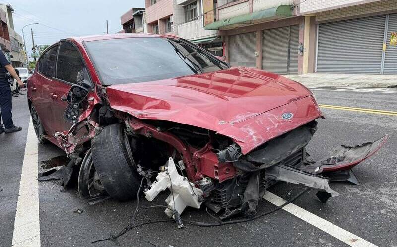 又是毒駕!彰化男暴衝「用飛的」連撞2車 唾液快篩呈K他命反應