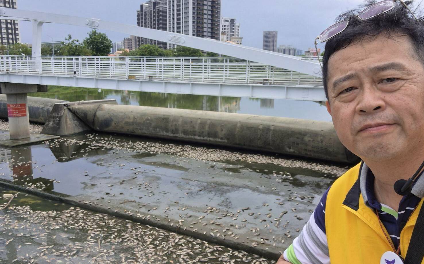 後勁溪又爆死魚潮 薛兆基:建置AI監測有這麼難嗎?