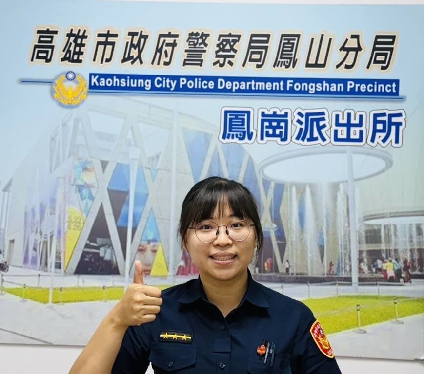 偷車賊悠哉行經派出所門前 高雄女警下班恰好逮獲