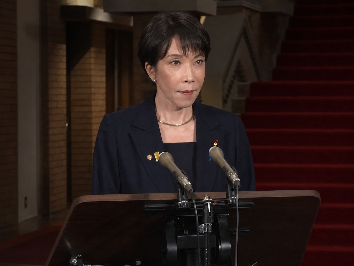 15日為第二次世界大戰對日戰爭勝利紀念日，根據日本媒體先前引述消息人士透露，首相高市早苗不會於當日赴靖國神社。 圖：翻攝自@kantei Ｘ（資料照） 
