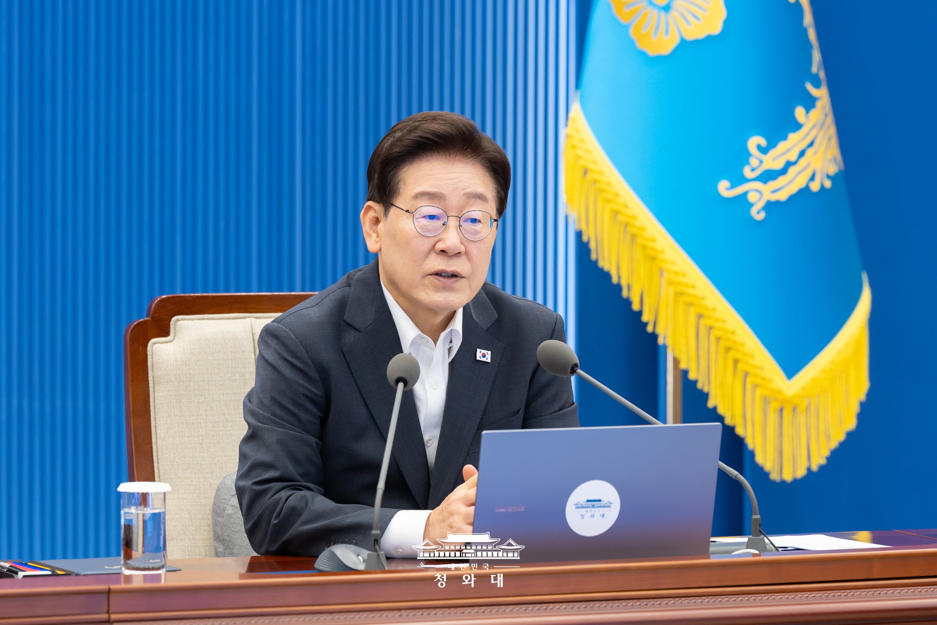  韓國總統李在明。 圖：翻攝青瓦台官網（資料照） 