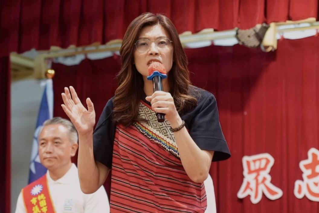  國民黨主席鄭麗文出席「黨員回娘家暨主席與原鄉有約」活動，強調「不但年底選舉要贏，未來大選也要贏」。 圖：國民黨 提供 