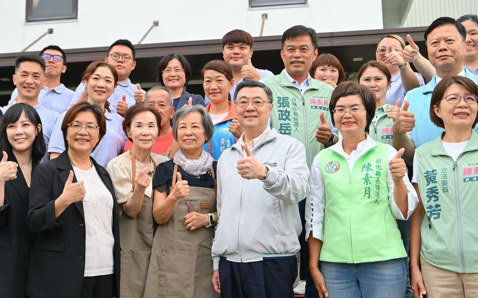 與賴、卓同框獨漏鄭麗文 藍營基層質疑王惠美「保持距離」