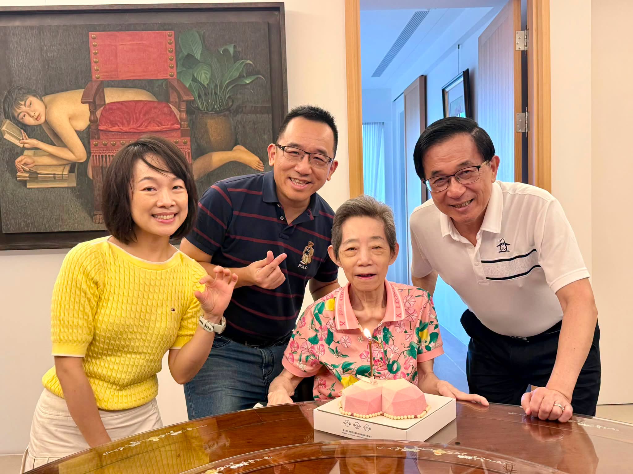 陳幸妤吐槽「只會搞笑」！陳水扁發文狂提童年黑歷史偷酸女兒
