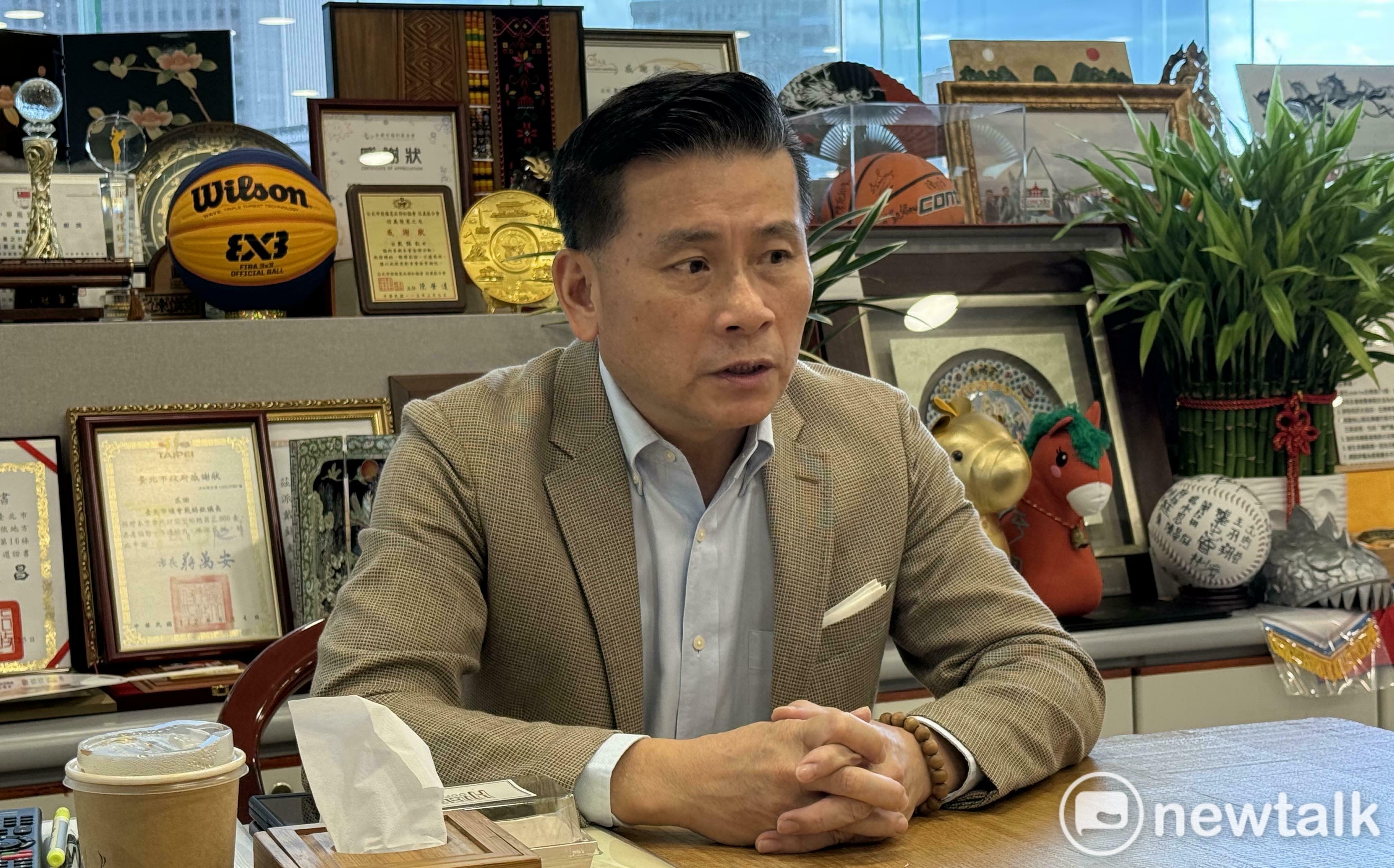 蔣萬安只有在台北不能替白營個別站台?戴錫欽笑:出了台北都可以