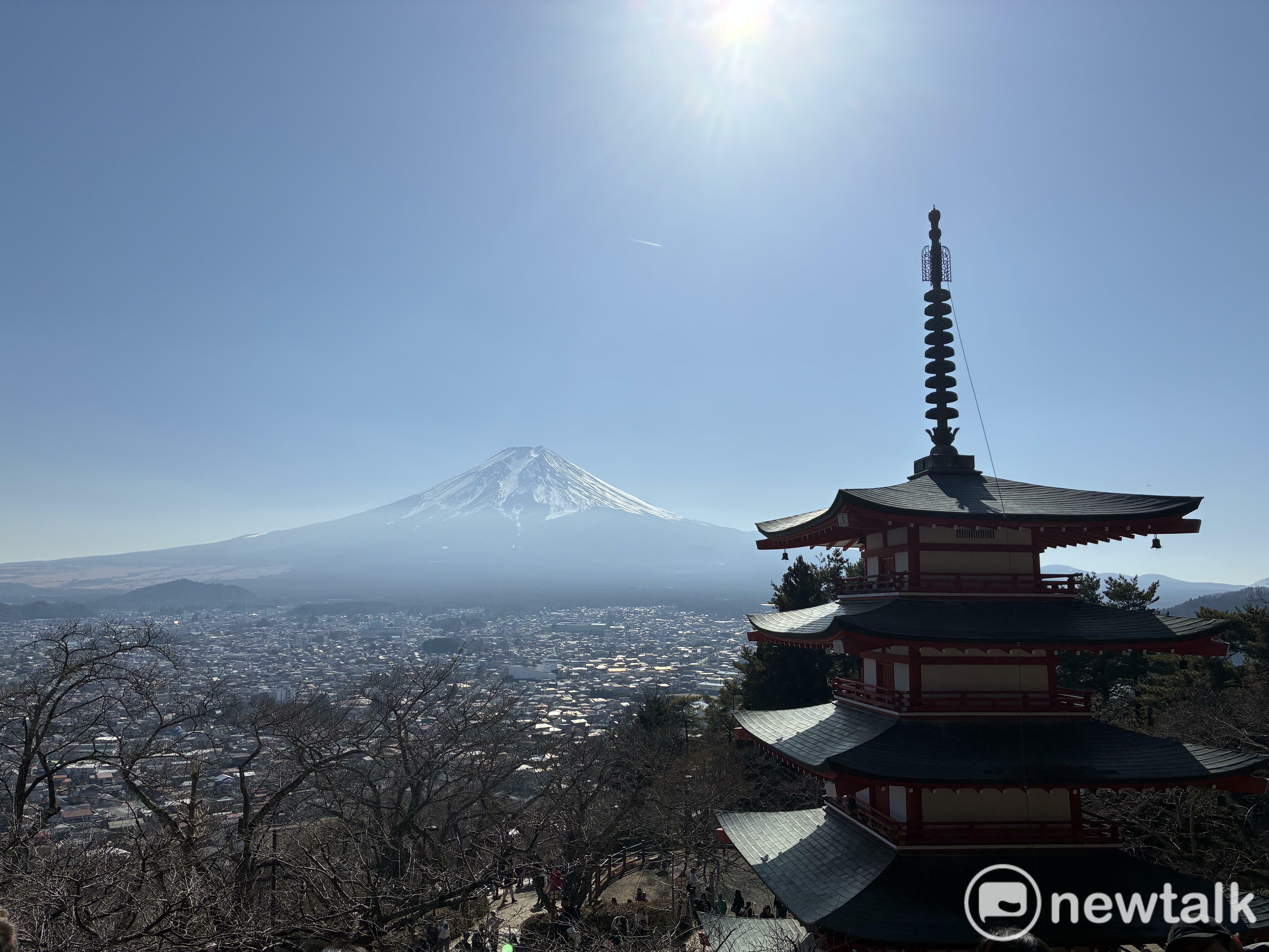  圖為知名觀光景點富士山河口湖。 圖：詹家威/攝（資料照） 