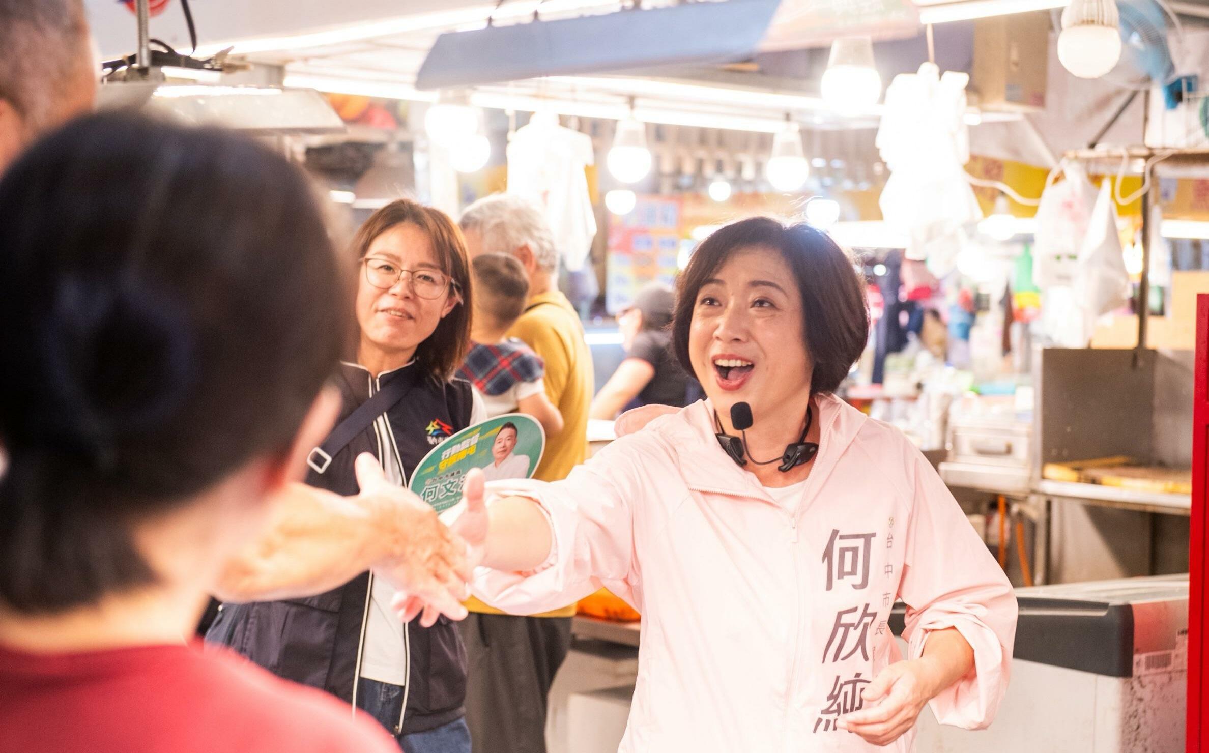 倒數百日拚換新!何欣純拋「三個願意」打造台中「三個第一」