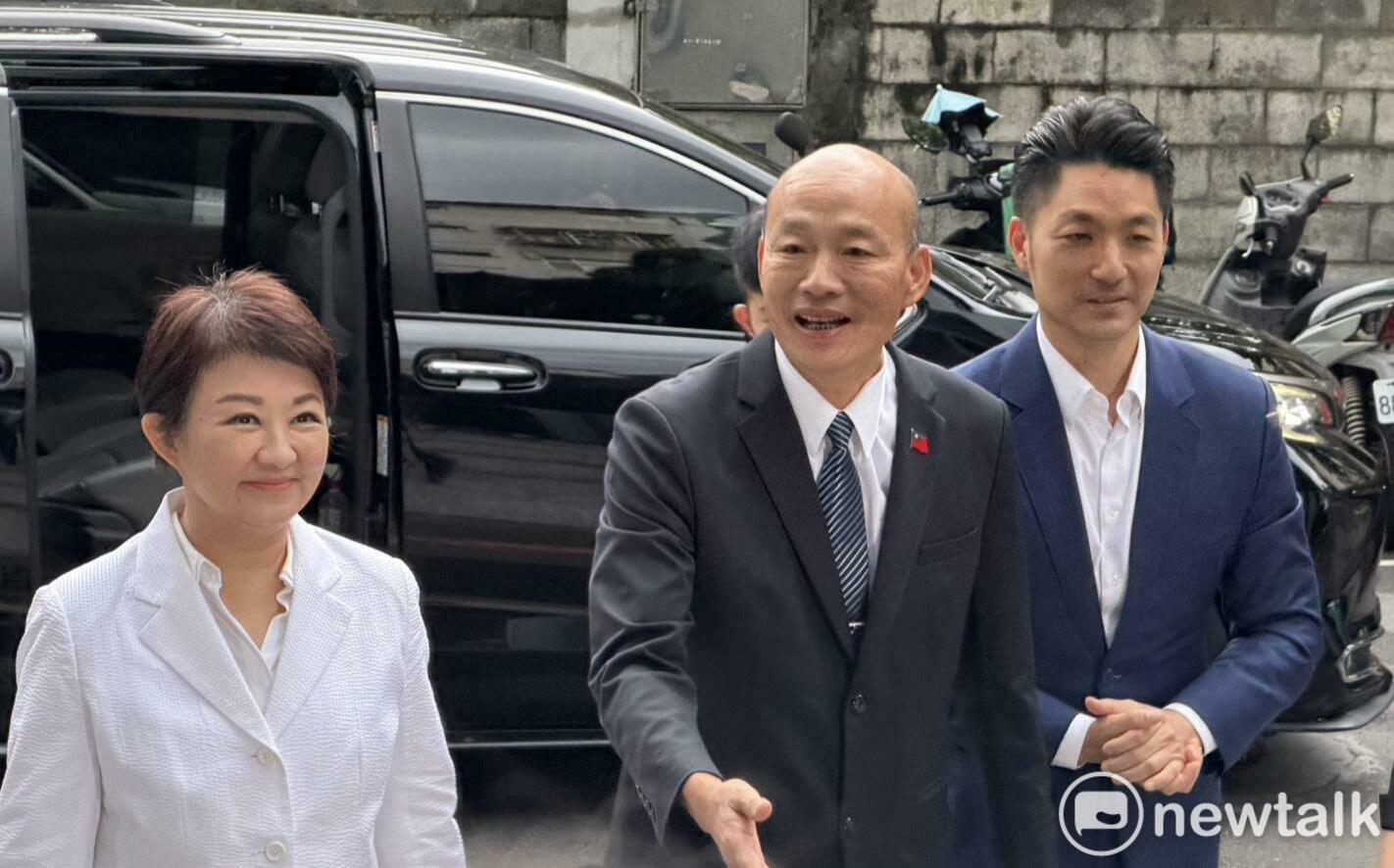 卓榮泰稱不副署是行政院長的勇氣!韓國瑜、盧秀燕、蔣萬安同台開嗆:大錯特錯