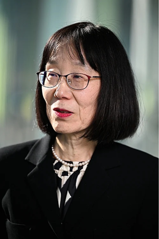  國際刑事法庭 ( ICC ) 日本籍院長赤根智子遭到美國的制裁。 圖：取自維基百科　By European Union Attribution 