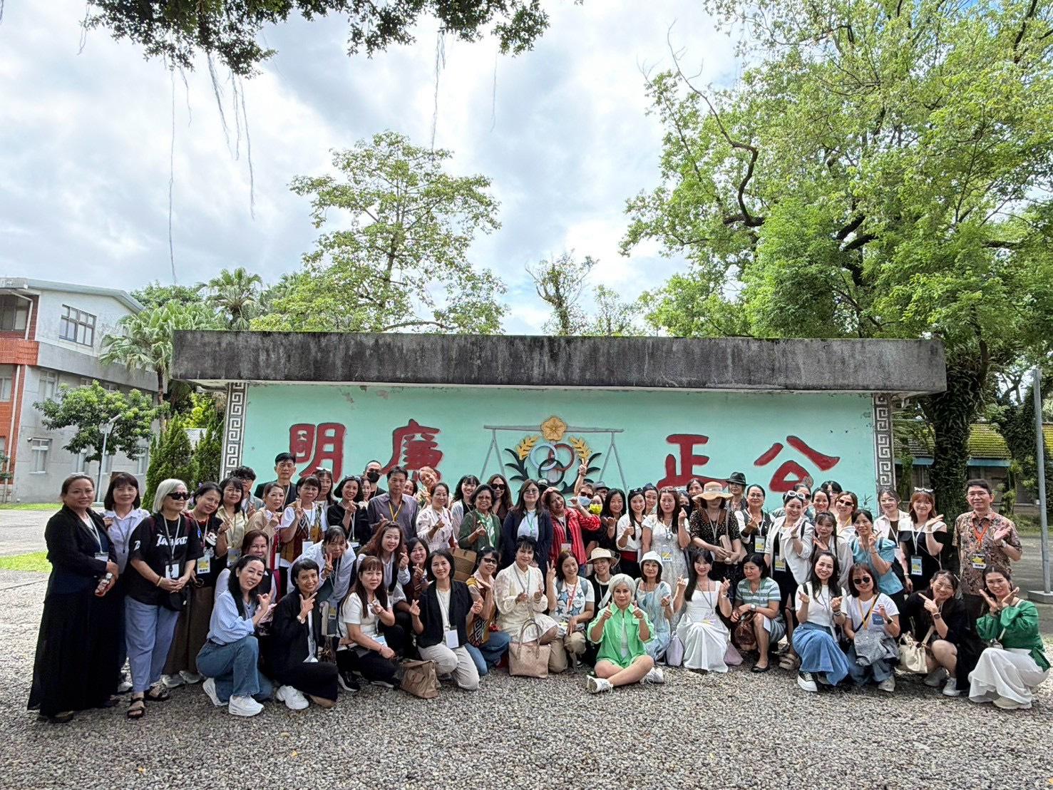  民進黨新住民事務部舉辦為期兩天一夜的「新住民文化交流深耕研習暨參訪」。 圖：民進黨提供 