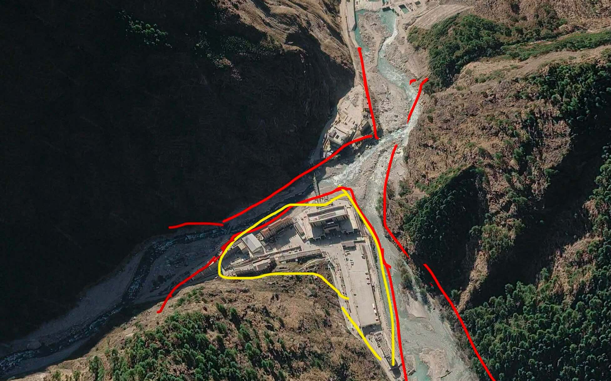 檢視吉隆口岸災前空拍圖 杜奕瑾:用天災替人禍結案