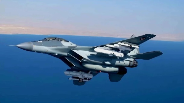 埃及米格-29M2 戰機。 圖：翻攝自 騰訊網 零度 Military 