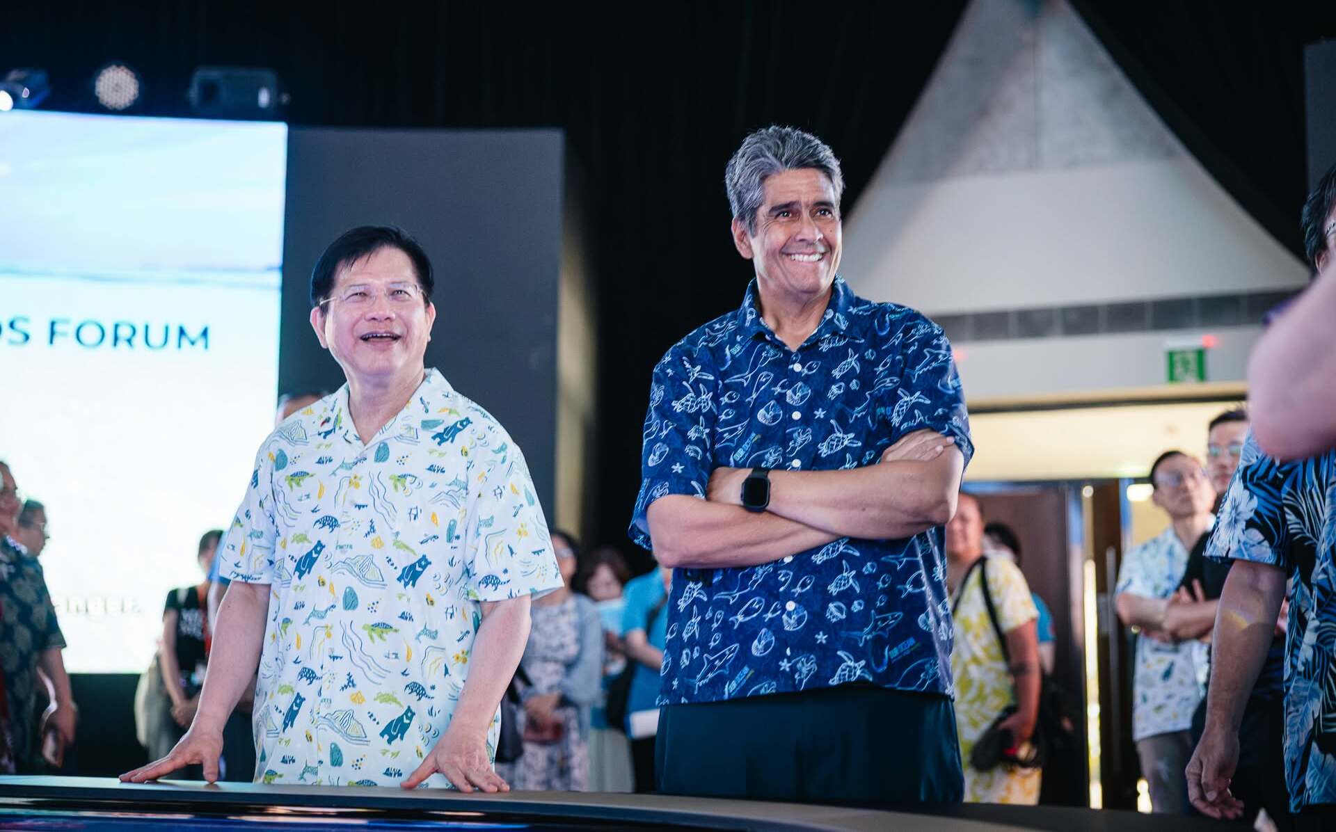 與惠恕仁出席「榮邦特展」 林佳龍:為太平洋的繁榮做出更多貢獻