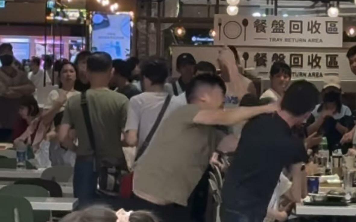 大巨蛋美食街流血鬥毆!不鏽鋼筷狠插頭 警揭糾紛原因