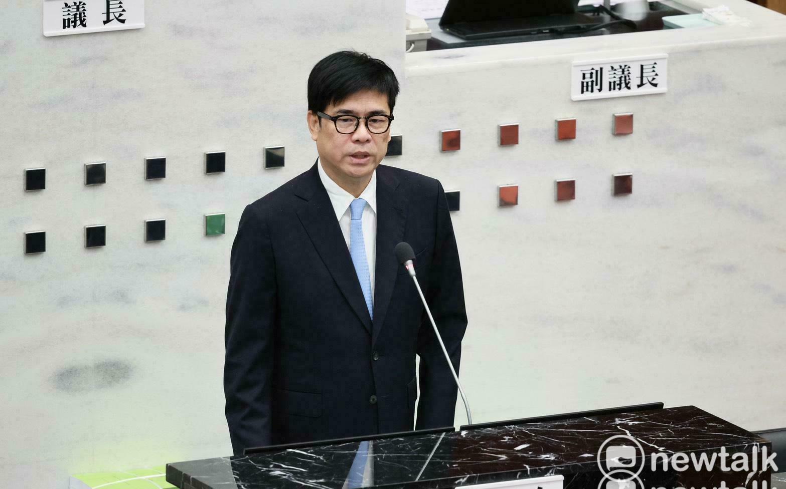 陳其邁最後一次施政報告!自曝「下雨就睡不著」凌晨4點還在打電話