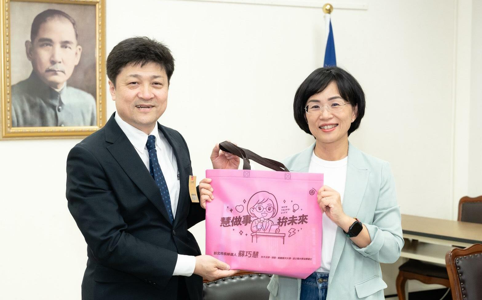 蘇巧慧接待日本東京大學訪團 就台灣民主、社會韌性與國際局勢深度交流