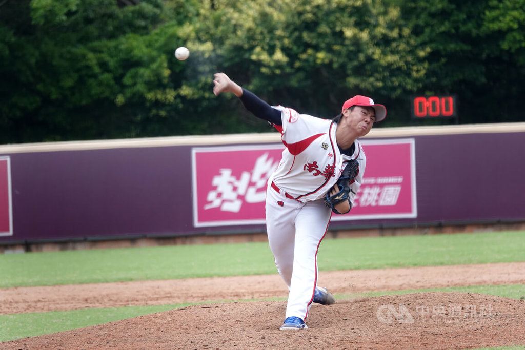 沈品辰球速一度掉逾10公里 蔡仲南助調整桃園盃先發勝