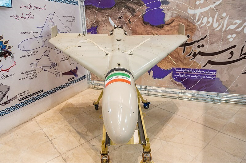  俄羅斯「沙赫德-136」型無人機 圖：取自維基百科　By Tasnim News Agency, CC BY 4.0 