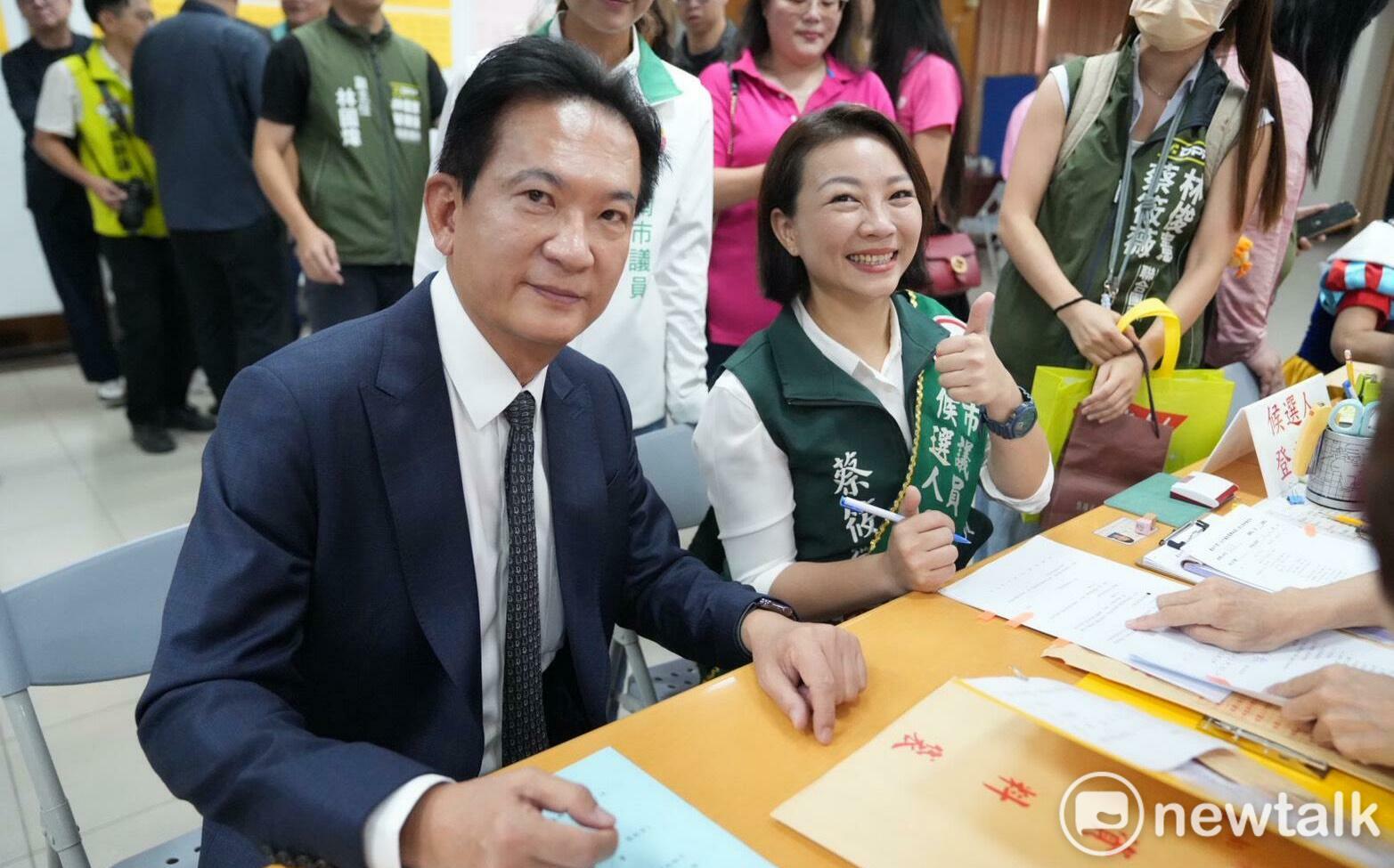 推出四大區域願景四大社福政見 「有薇力,新東區」蔡筱薇力拚議員三連霸