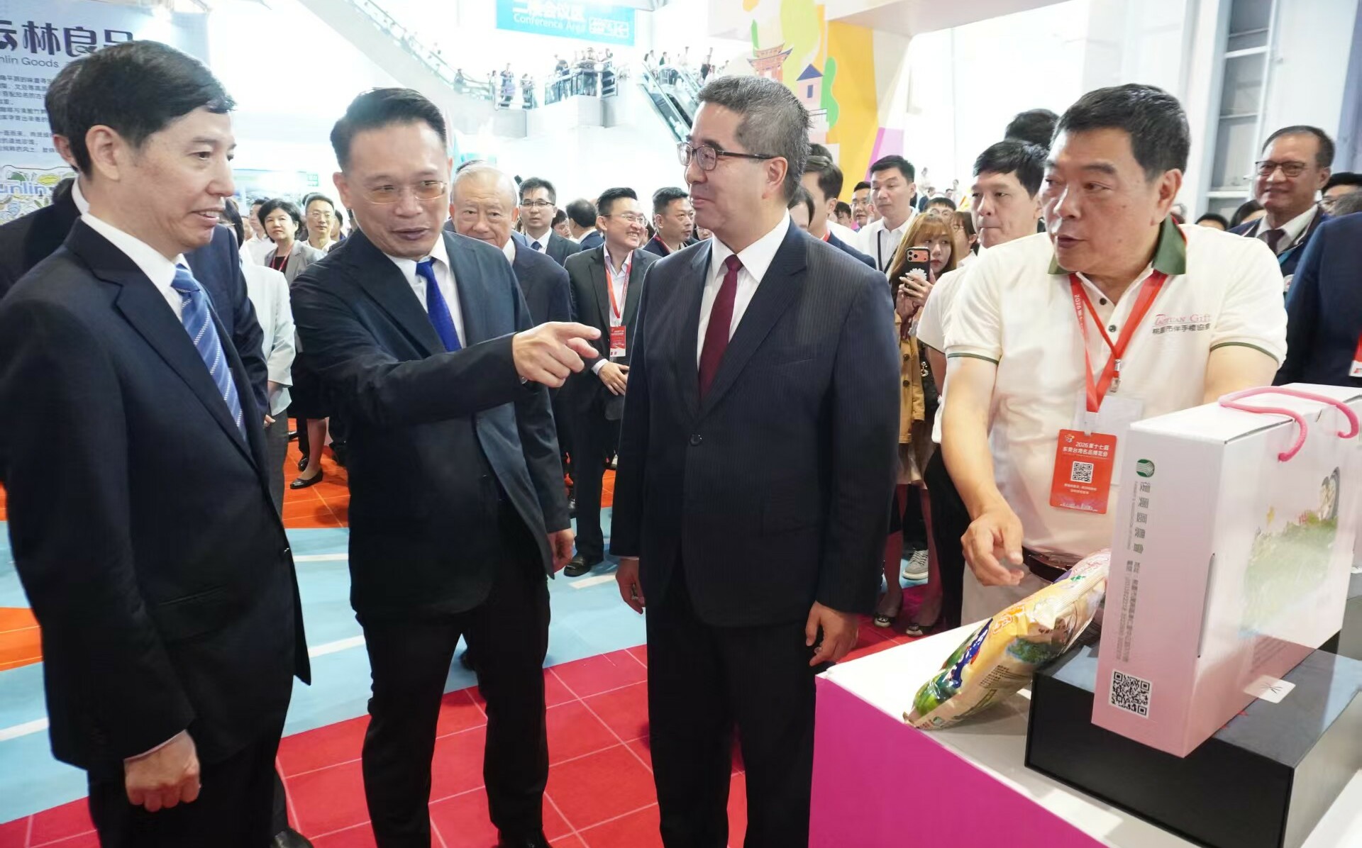 訪中出席台博會 蕭旭岑再喊兩岸大交流、大合作